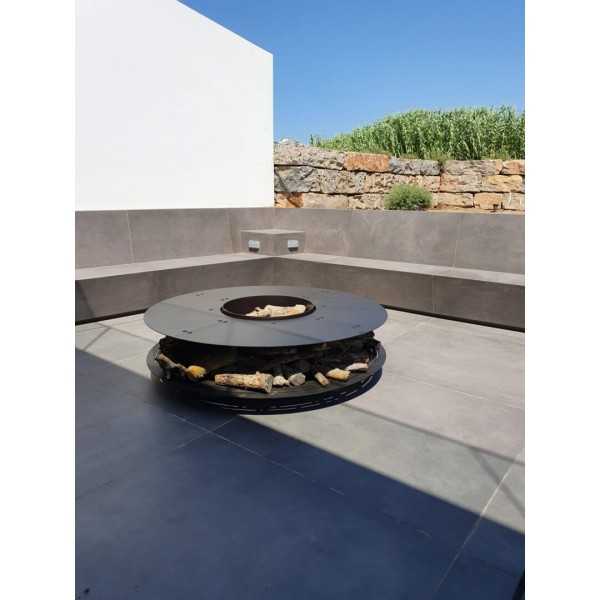 ZERO 200 - Outdoor Fire Pit Protective Cover Ø 200 - AK47