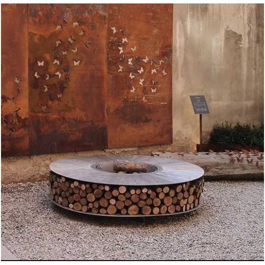 ZERO 200 Aluminium - Brasero BBQ Table - AK47 Design