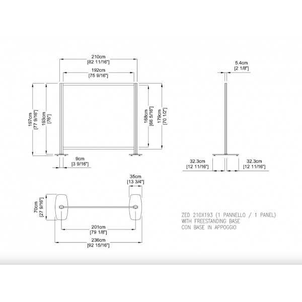 Patio Divider Wall 1 By FIM Umbrellas