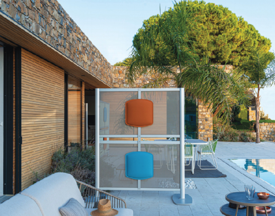 Brasier Barbecue Outdoor High Table 8 Seats Fusion High Bois By Vulx