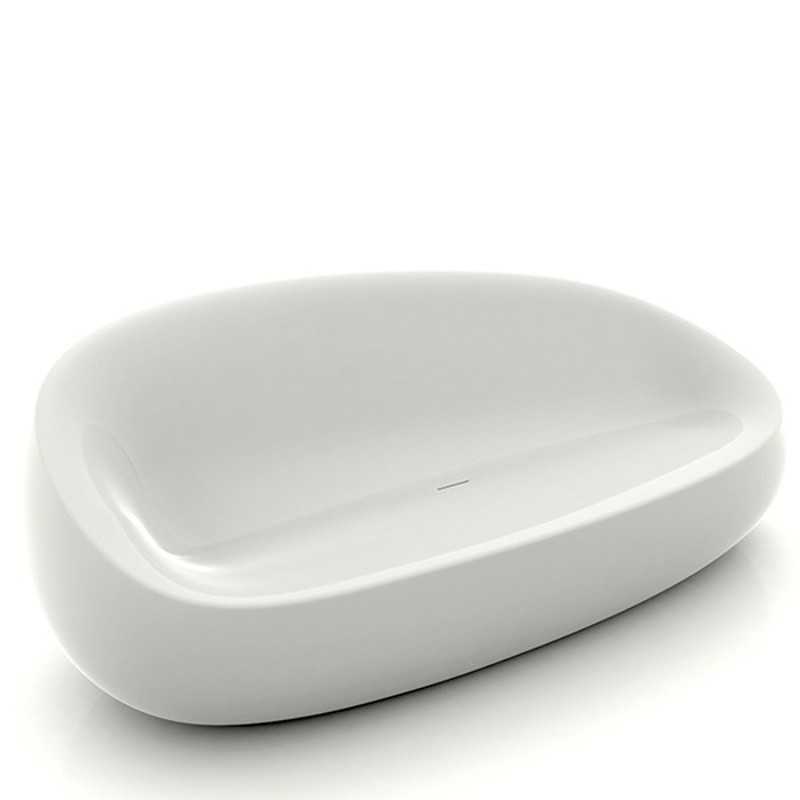 White LED Lighted Sofa STONE VONDOM