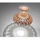 Grande suspension Lustre En Métal Finition Bois - BOVER Dome 60/02 