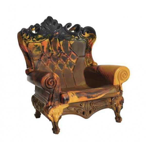 ORIONE Fauteuil Trône Baroque - SLIDE DESIGN