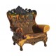 ORIONE Fauteuil Trône Baroque - SLIDE DESIGN