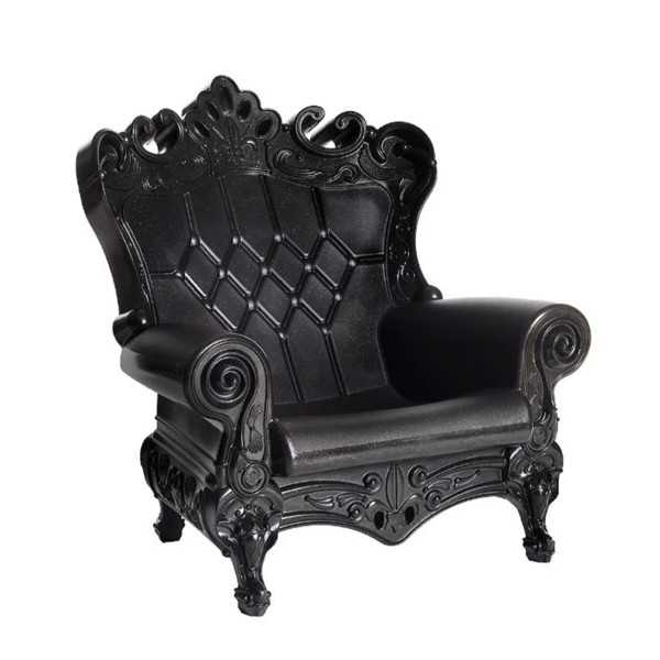 Fauteuil Trône Baroque pour bar, restaurant, hôtel, piscine, lounge