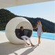 ULM MOON DAYBED Parasol Tressé Mat - Transat Rond - Vondom