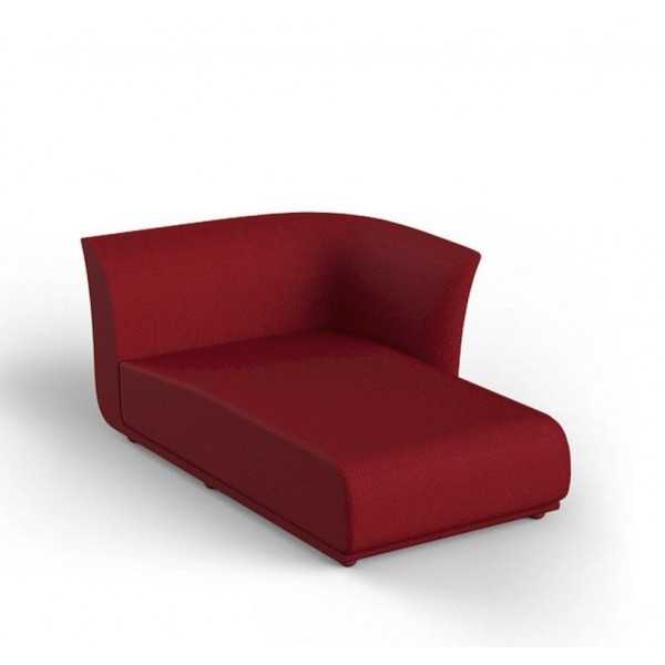 SUAVE Sofa Left Chaiselongue - Méridienne Extérieure Tissu Module Gauche - VONDOM