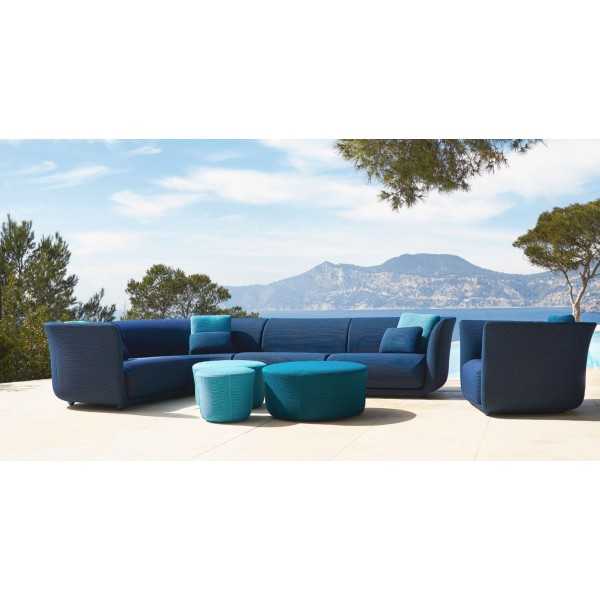 SUAVE Sofa Left Chaiselongue - Méridienne Extérieure Tissu Module Gauche - VONDOM