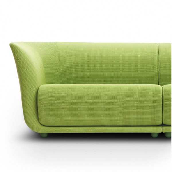SUAVE Sofa Right Chaiselongue - Méridienne Extérieure Tissu Module Droit - VONDOM
