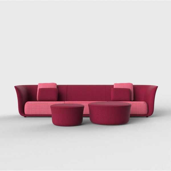 SUAVE chaiselongue - Méridienne Extérieure Chaise longue avec un accoudoir - Vondom