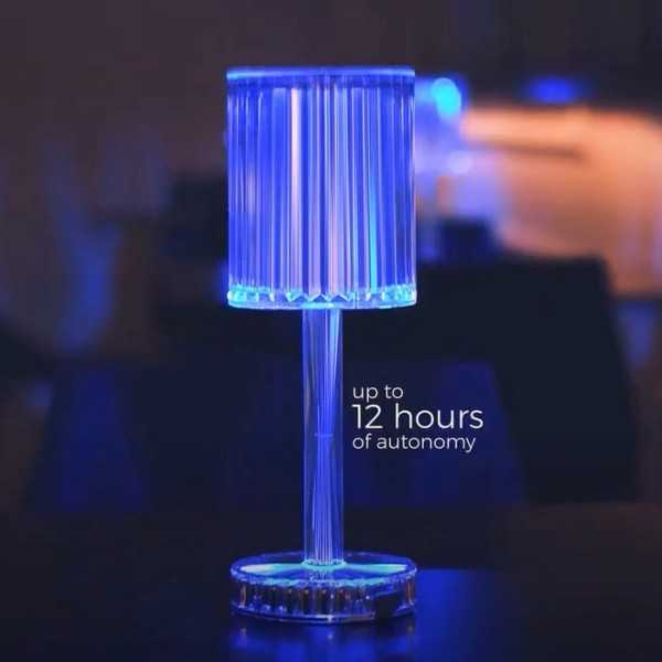 Lampe rechargeable GATSBY - autonomie jusqu'à 12 heures - par VONDOM