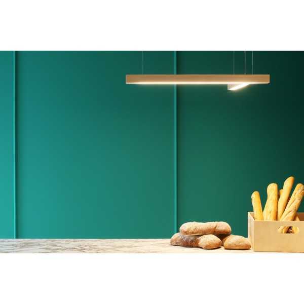 Led40 Modular Side - Suspension en Bois à Led - Tunto