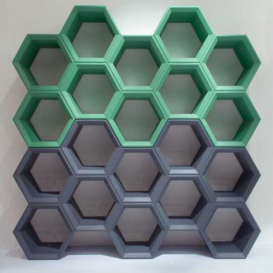 Hexa Malva Green & Argile Grey