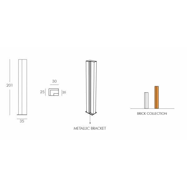 Brick Slide Design - 201 cm