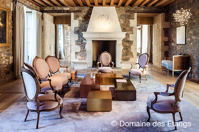 photo du domaine des étangs intérieur