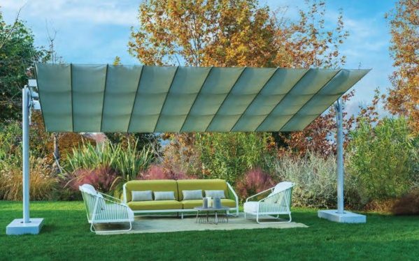 Parasol modulaire grand store inclinable fabrication européenne - FLEXY LARGE