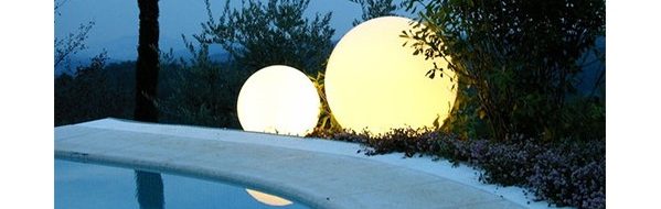 boule lumineuse pour extérieur