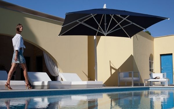 Off-centre designer umbrella - SINGOLO