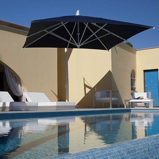 Off-centre designer umbrella - SINGOLO