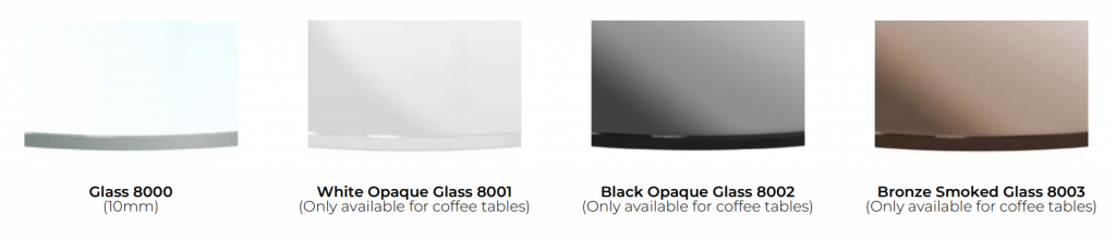 glass table top colours - VONDOM