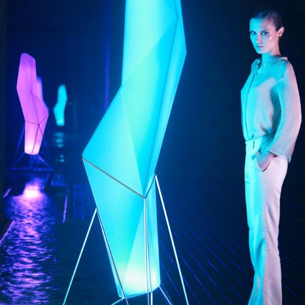 FAZ white and multicoloured LED design lamp - VONDOM