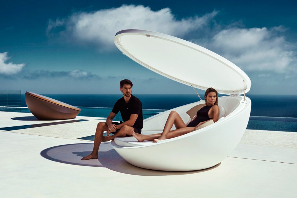 ULM daybed cocoon parasol mat - VONDOM