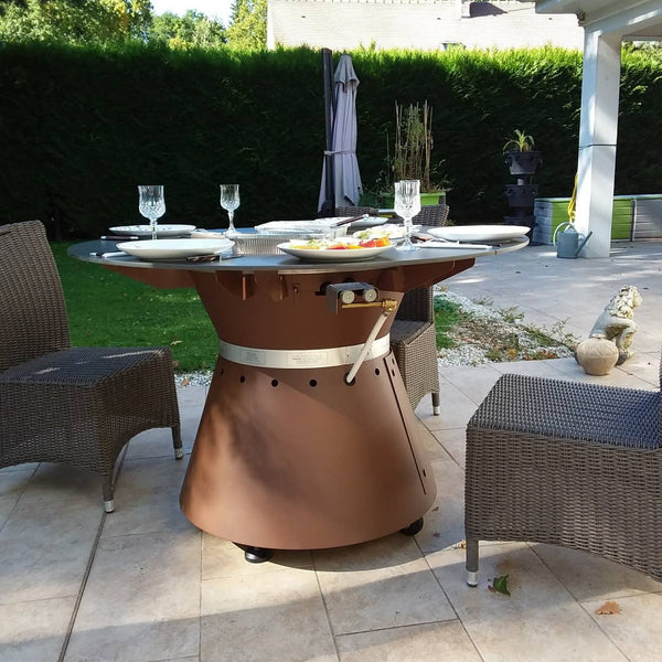 Plancha & barbecue fire pits