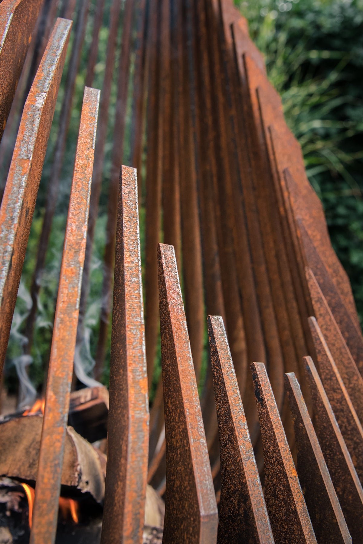 Acier Corten Brasero Dewdrop Glowbus