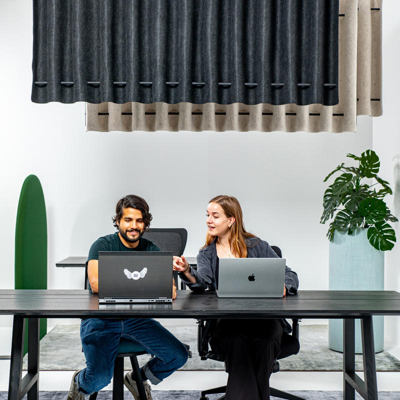 ACOUSTIQUE FOLD - Suspension Acoustique Forme Ondulé