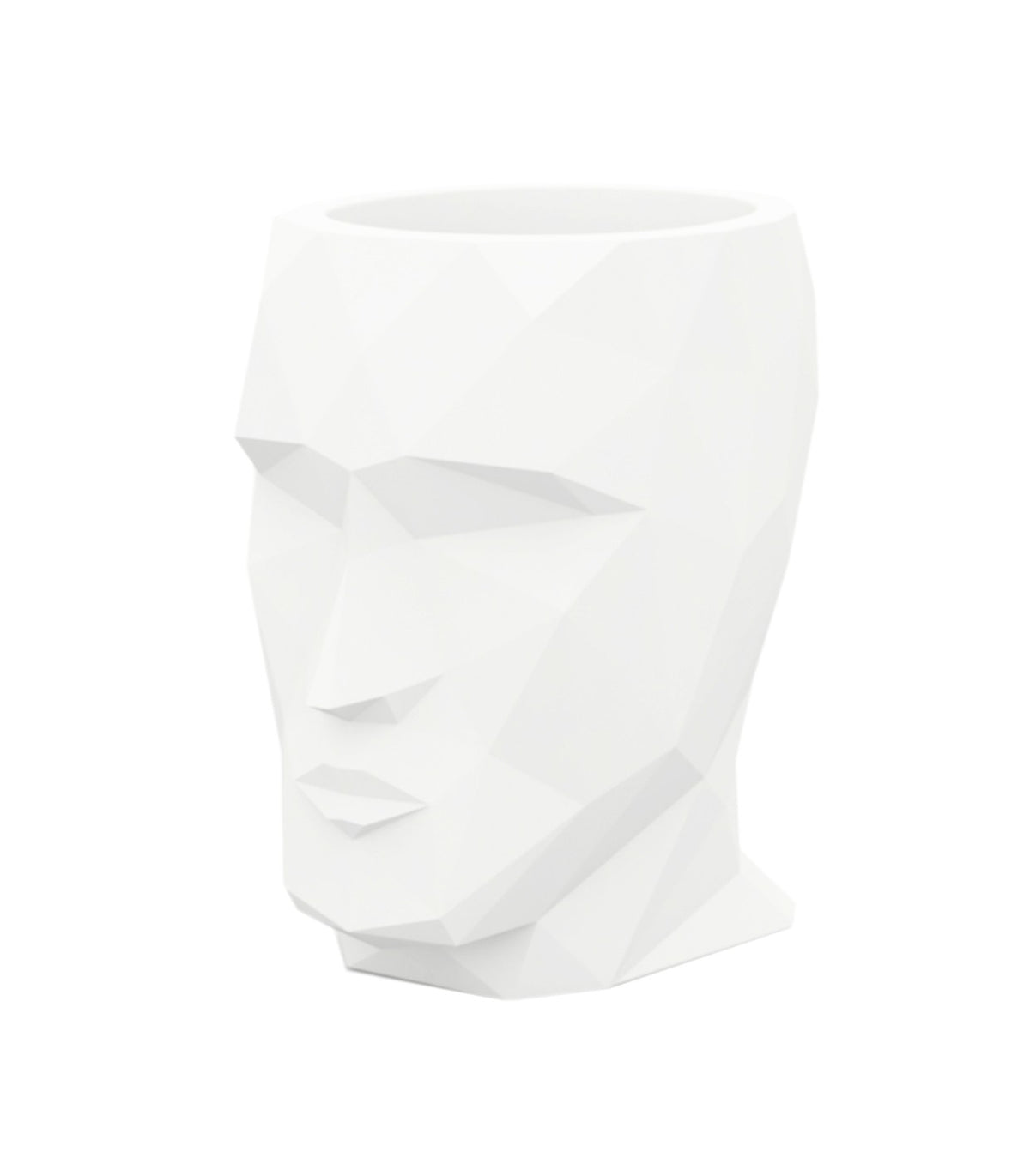 ADAN Design Flower Pot Matt Finish Vondom - white