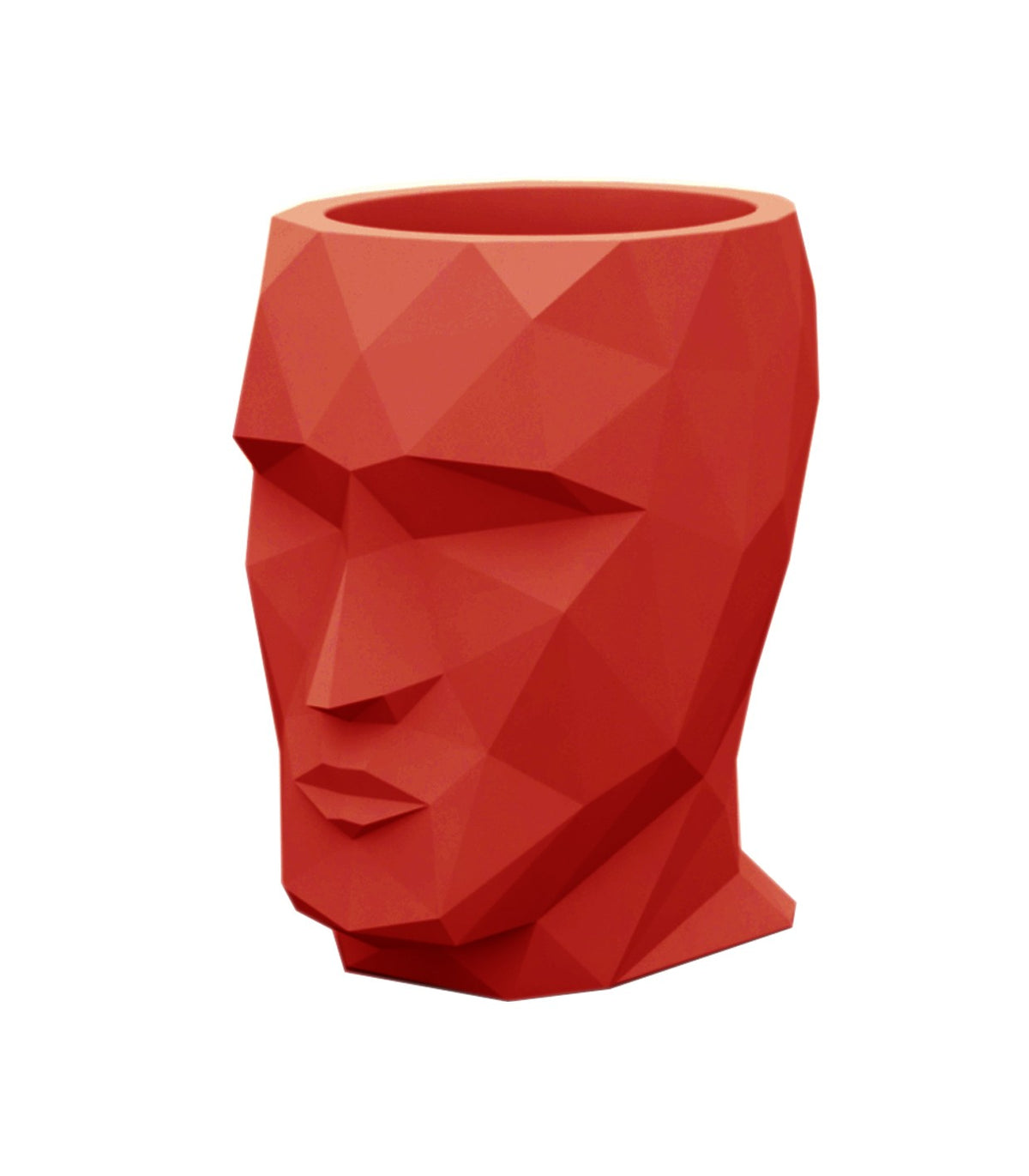 ADAN Design Flower Pot Matt Finish Vondom - red