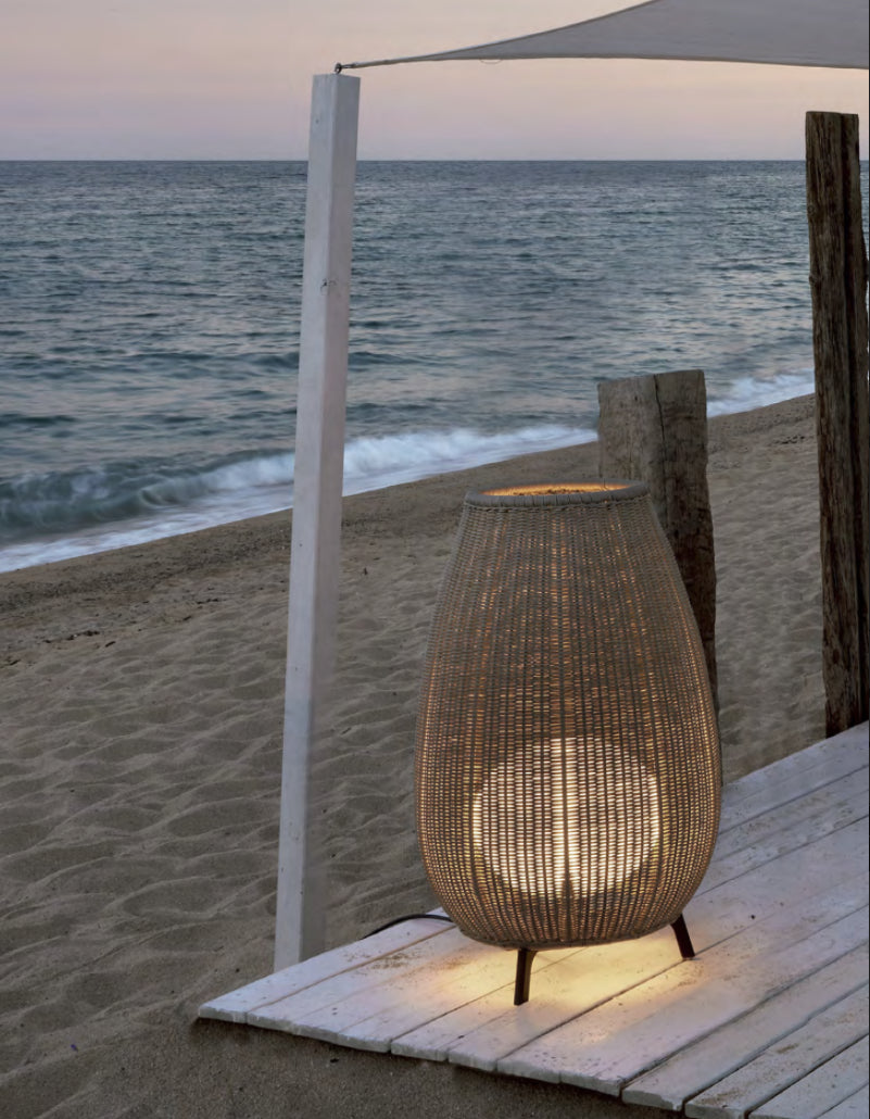 AMPHORA 03 - Lampe À Poser Osier BOVER