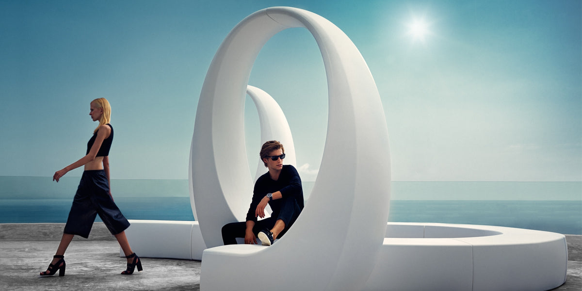 Bench combination created with the AND modules by Vondom