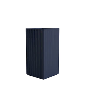 POT GATSBY CUBIC 80 cm - Planter Outside Grooved
