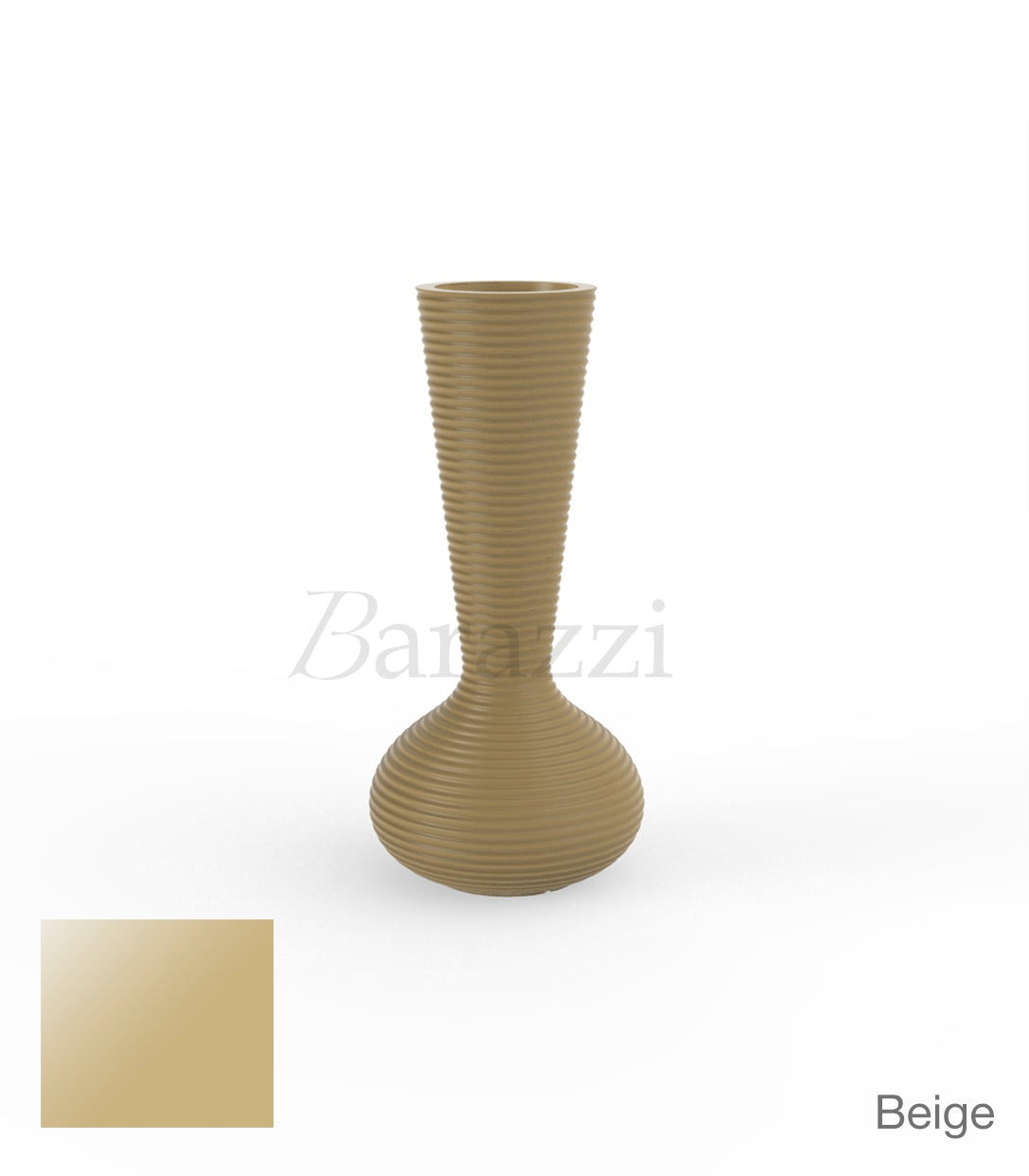 Pot Rond et Conique Bloom par Vondom finition laquée disponible en 15 couleurs