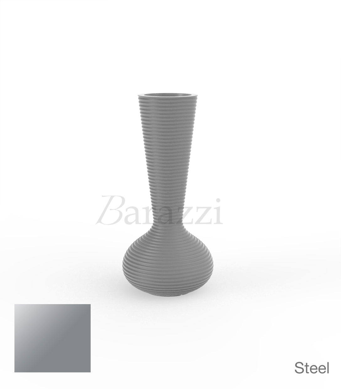 Pot Rond et Conique Bloom par Vondom finition laquée disponible en 15 couleurs