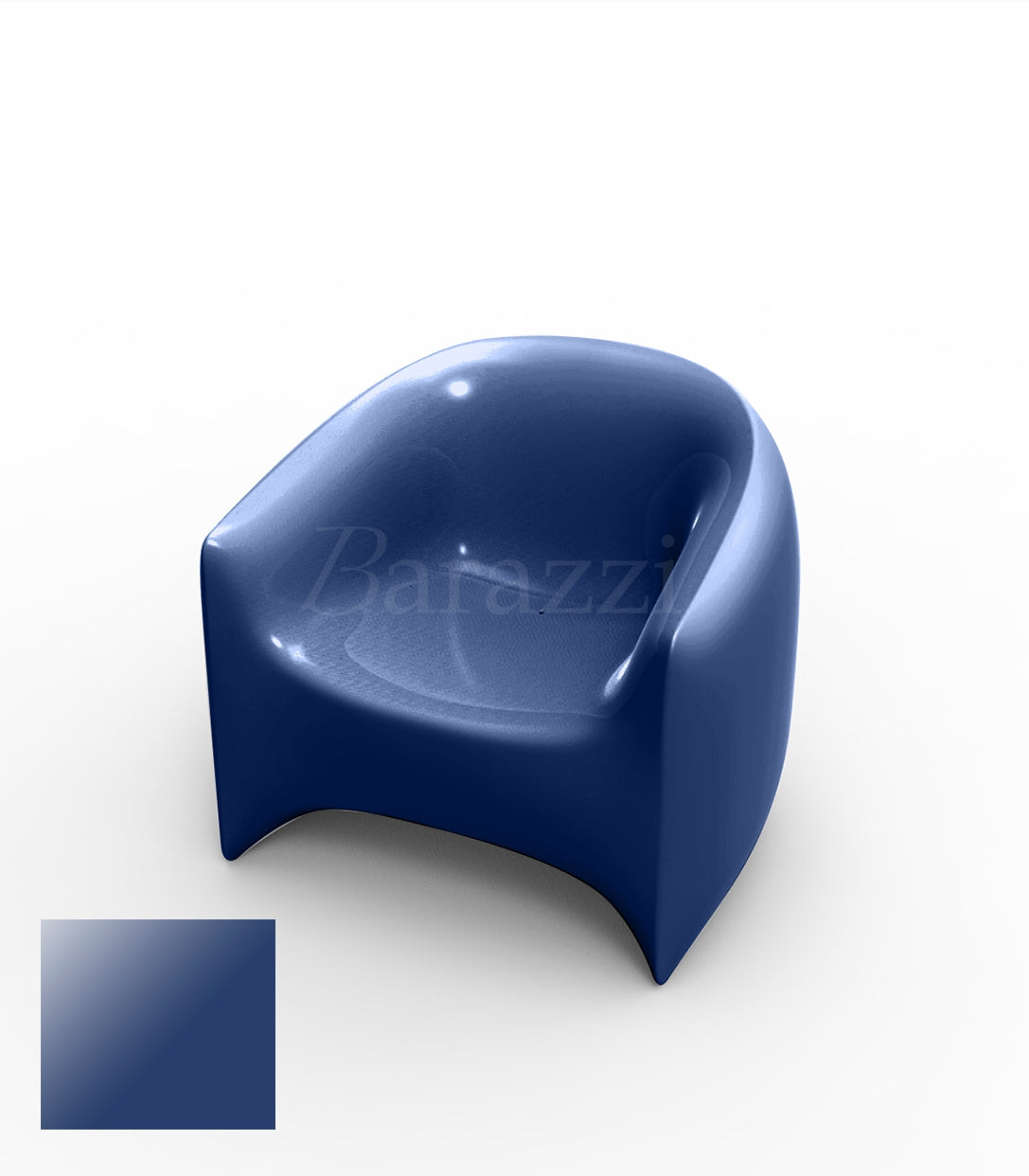 BLOW Navy Armchair Lacquered Vondom.