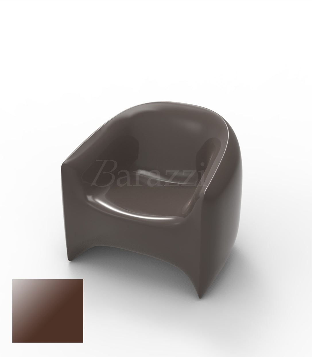 BLOW Bronze Armchair Lacquered Vondom