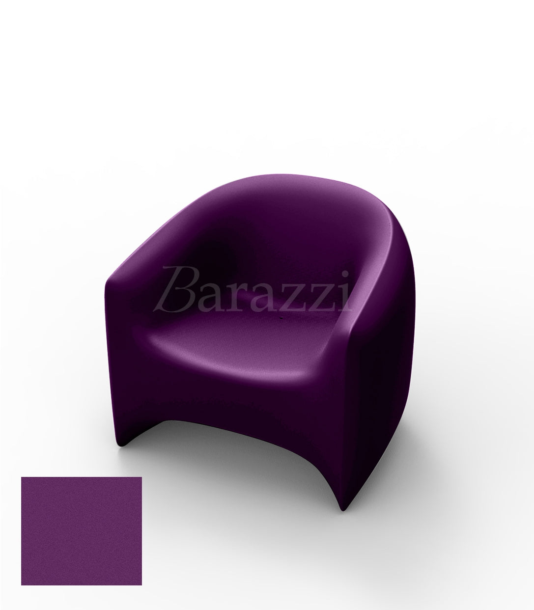 BLOW Fauteuil Prune Mat Vondom 