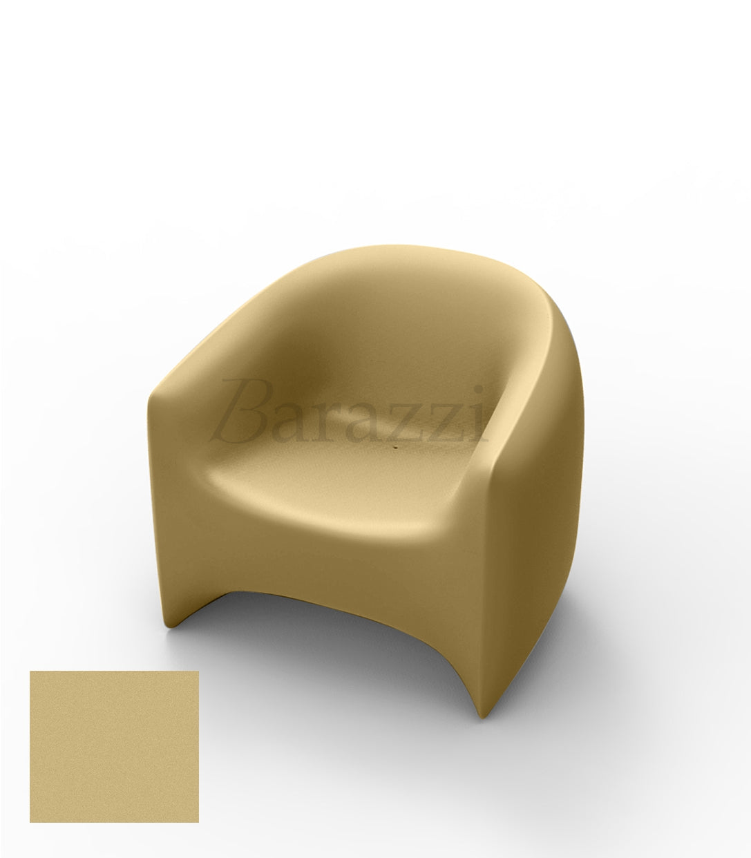 BLOW Fauteuil Beige Mat Vondom