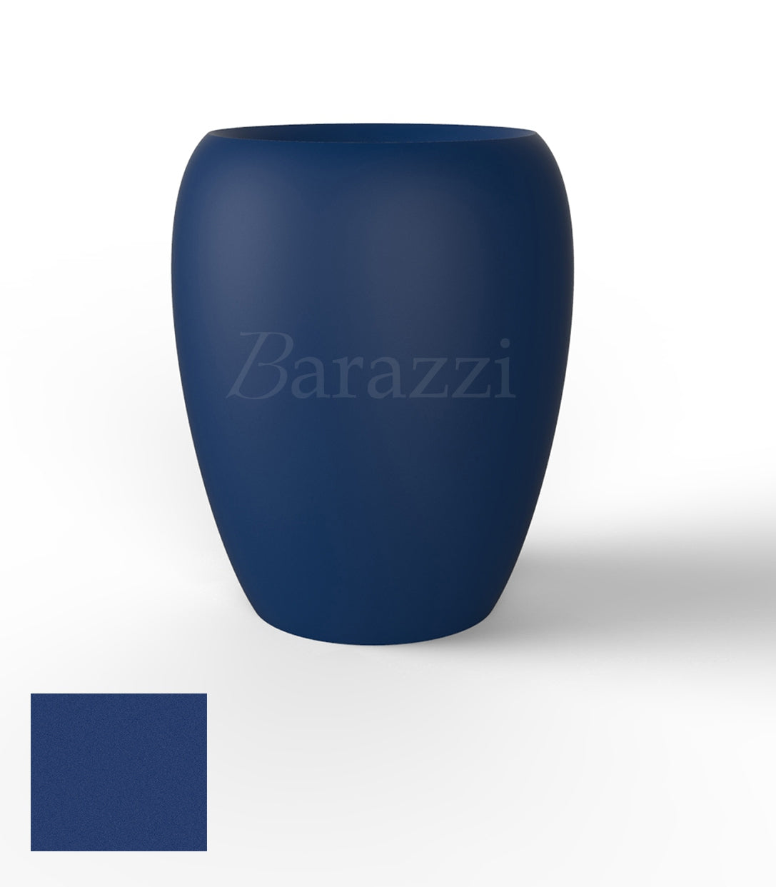  BLOW Pots 120 Bleu Polyethylene Mat Vondom