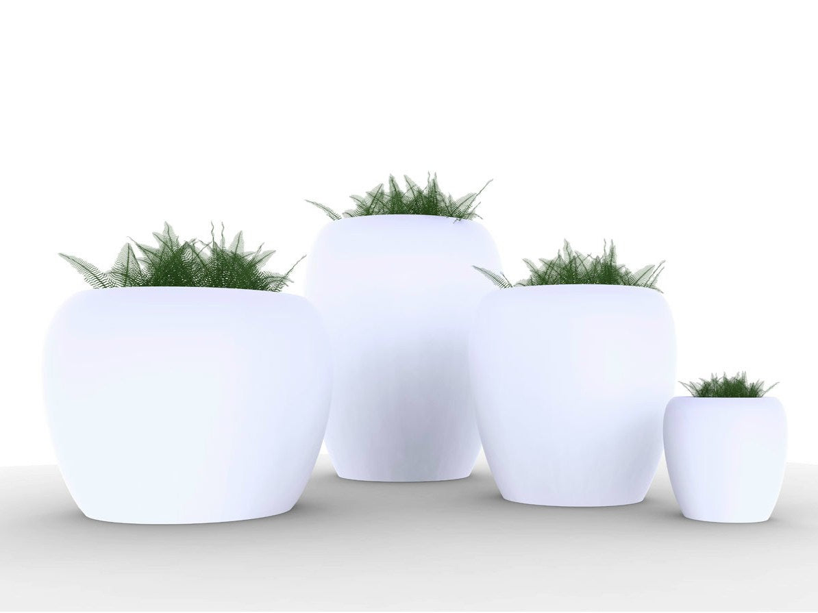 Ensemble des Pots Blow 40 80 75 et 120 par Vondom