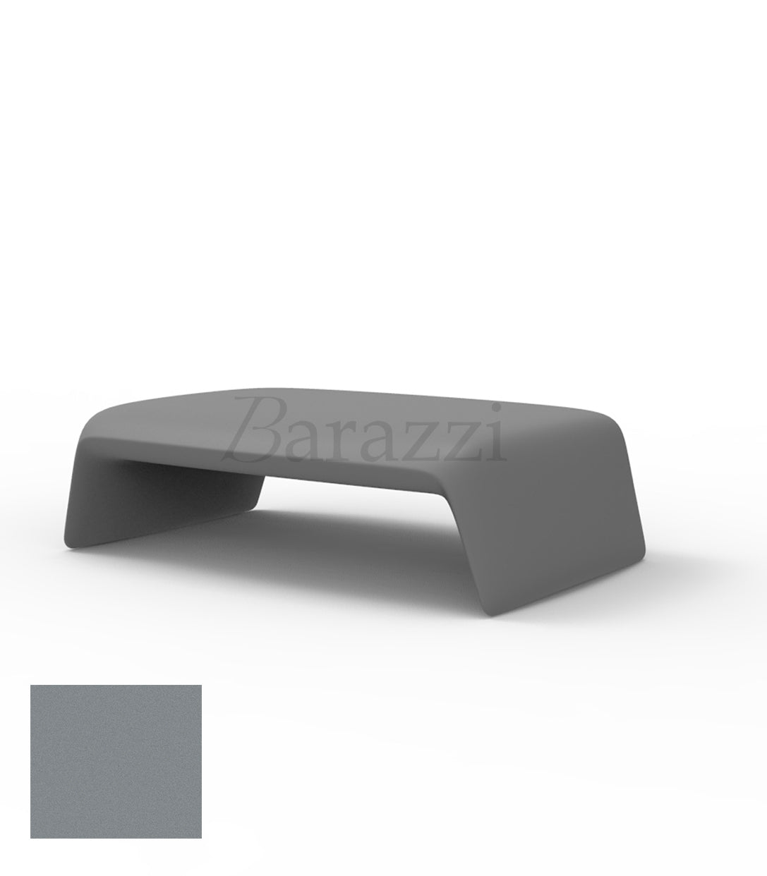 BLOW Coffee Table Steel Matt Polyethylene Vondom