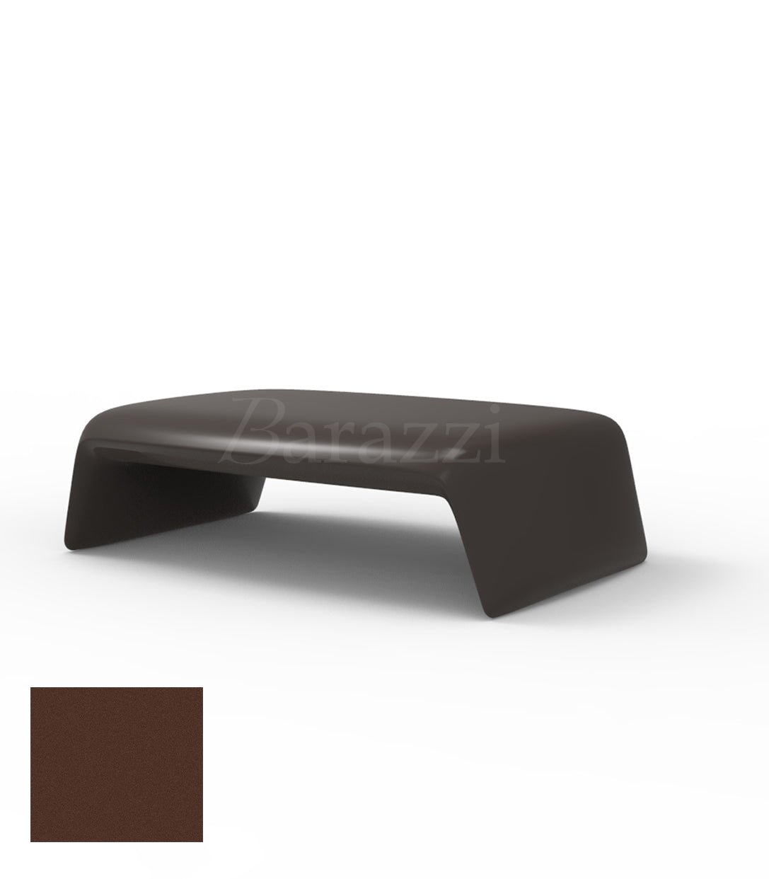 BLOW Coffee Table Bronze Matt Polyethylene Vondom