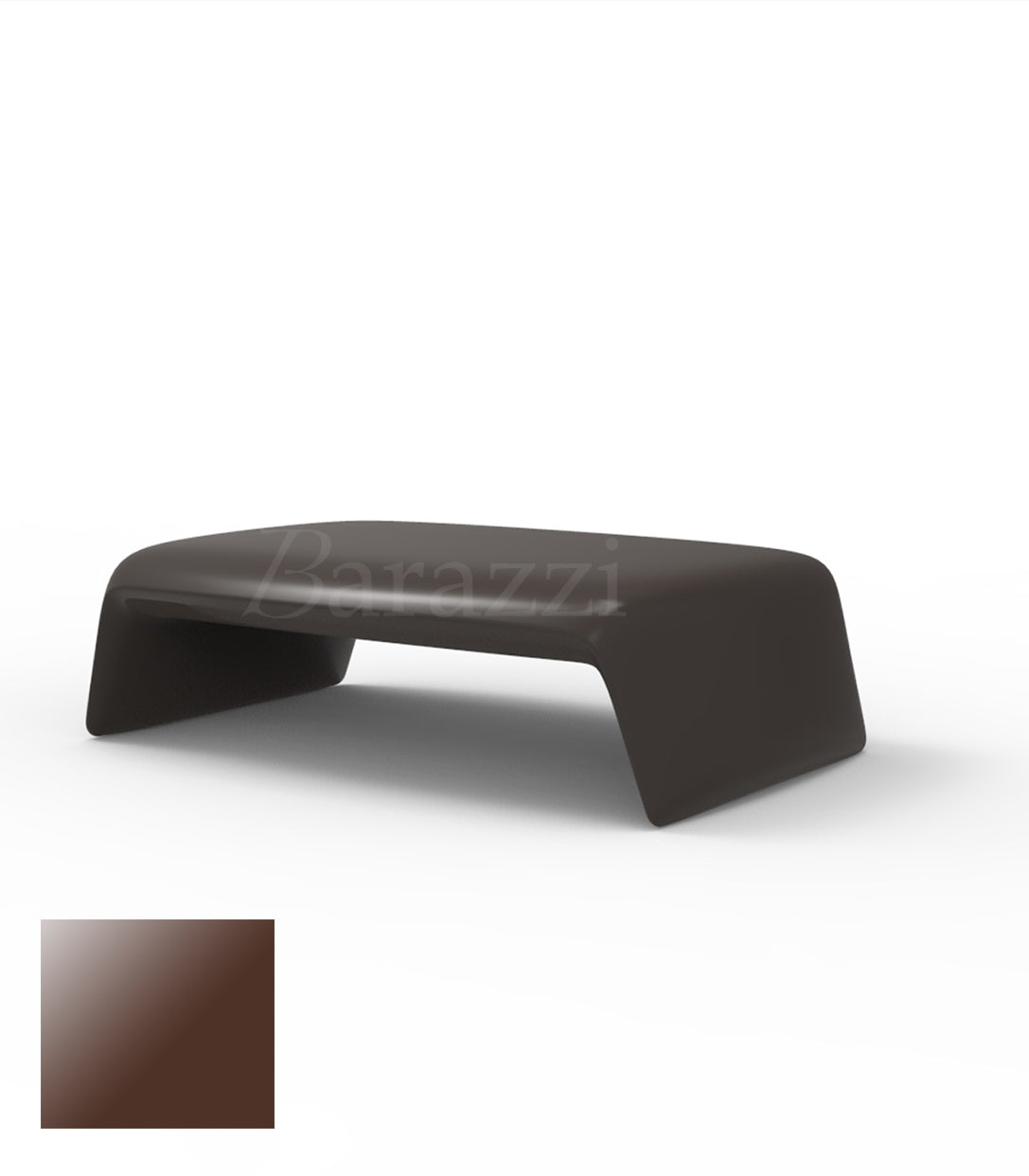 BLOW Table Basse Marron Polyethylene Laque Vondom