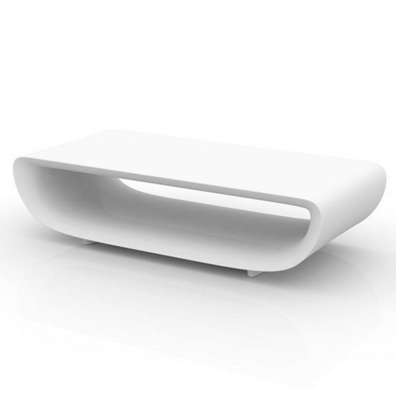 Bum Bum -  Table Basse Design Blanche Mate ou Laquée - Vondom