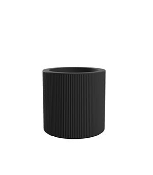 GATSBY CYLINDRICAL POT 60 cm - Grooved Pot Cover Large Size
