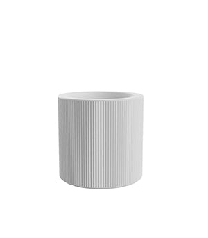 GATSBY CYLINDRICAL POT 60 cm - Grooved Pot Cover Large Size
