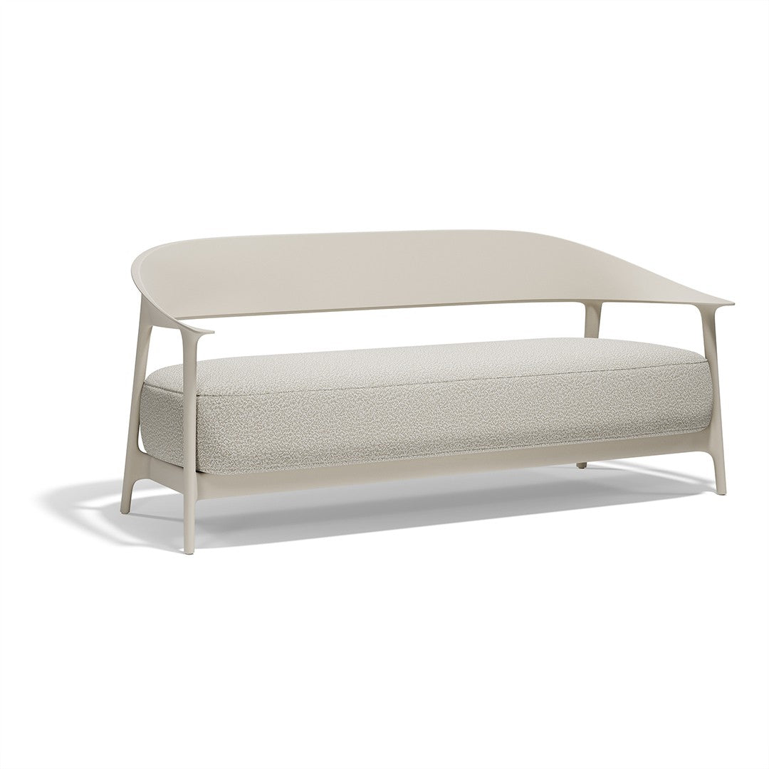 3-seater upholstered sofa for indoor and outdoor use ecru Africa Vondom