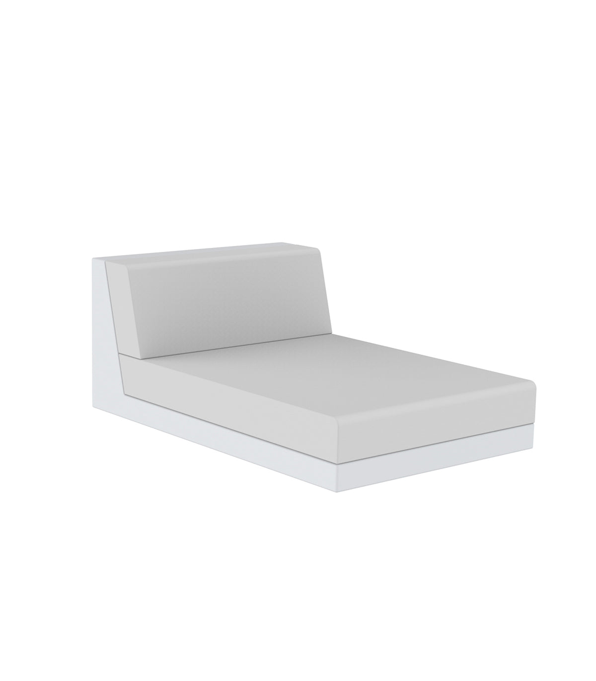 CANAPE PIXEL MODULE CHAISE LONGUE : Modular outdoor sofa